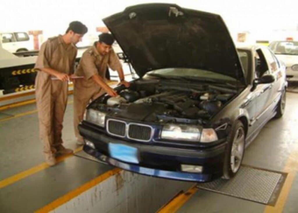 سعر رسوم الفحص الدوري للسيارات