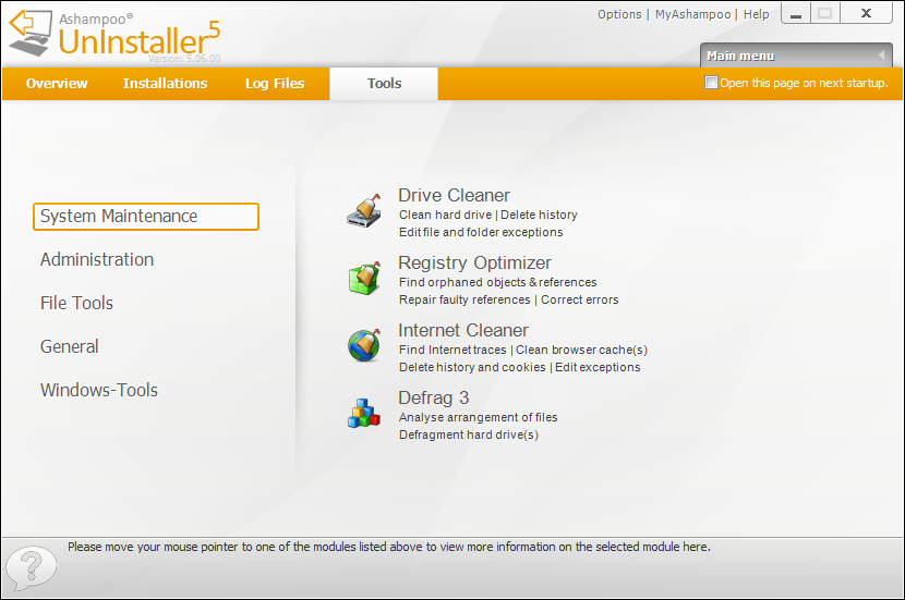 تحميل برنامج Ashampoo Uninstaller