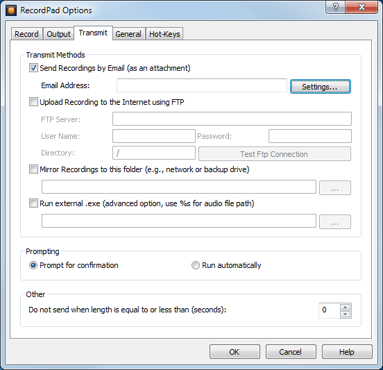 تحميل برنامج RecordPad Sound Recording لتسجيل الاصوات