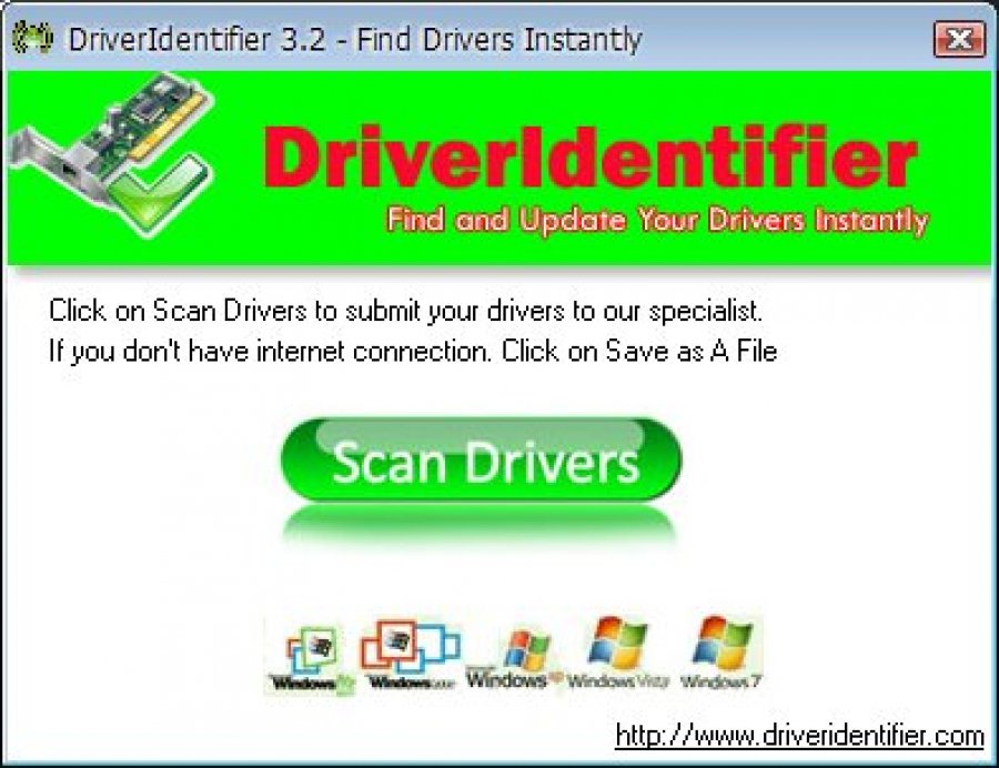 تحميل برنامج DriverIdentifier لتعريفات الكمبيوتر