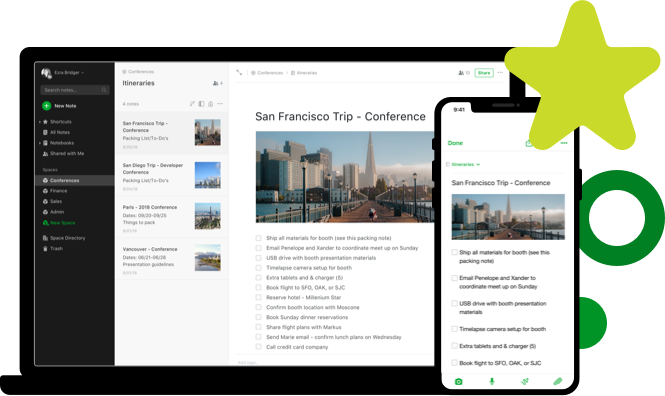 نتيجة بحث الصور عن ‫برنامج Evernote‬‎