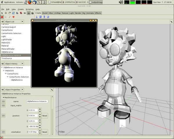 تحميل برنامج K-3D افضل برنامج لصناعة الرسوم ثلاثية الابعاد