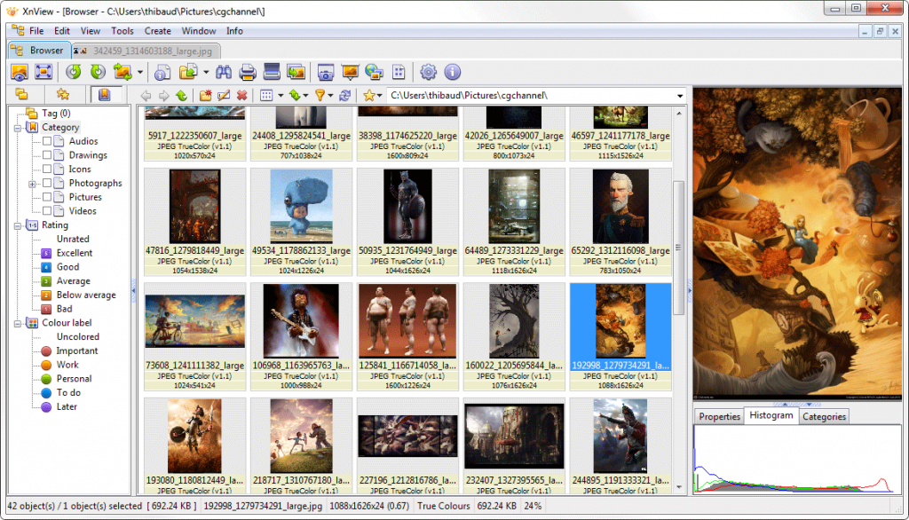 تحميل برنامج xnview لتصفح الصور