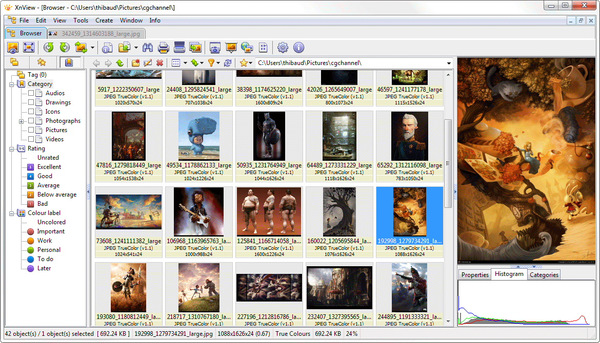 تحميل برنامج xnview لتصفح الصور