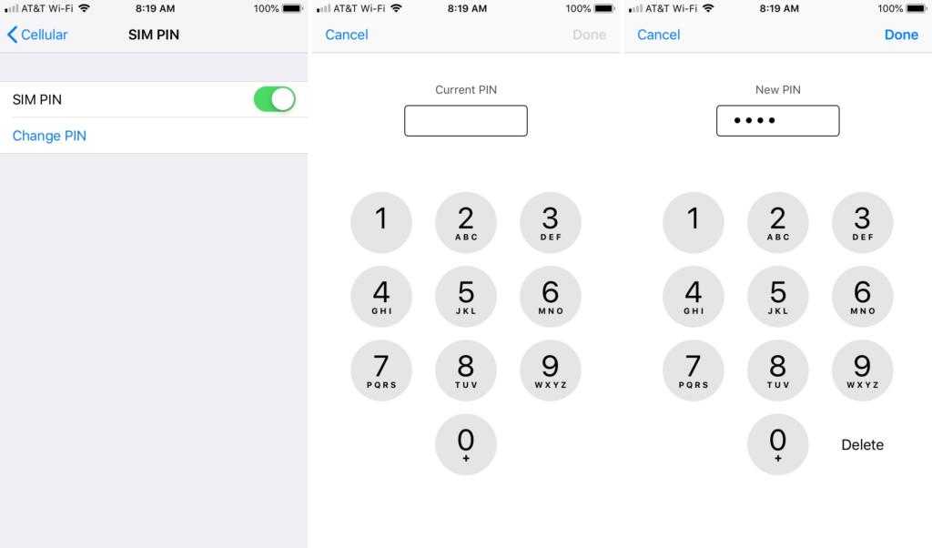  ‫كيفية إلغاء رمز sim أو pin‬‎