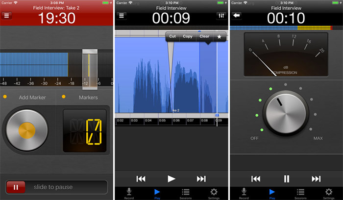  ‪برنامج Hindenburg Field Recorder‬‏