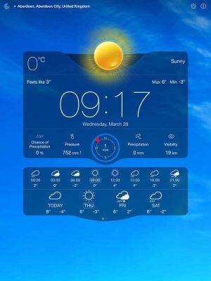  برنامج رادار الامطار للايفون