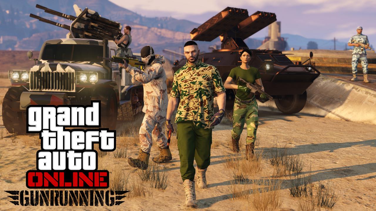  ‪gta 5 online: gunrunning‬‏